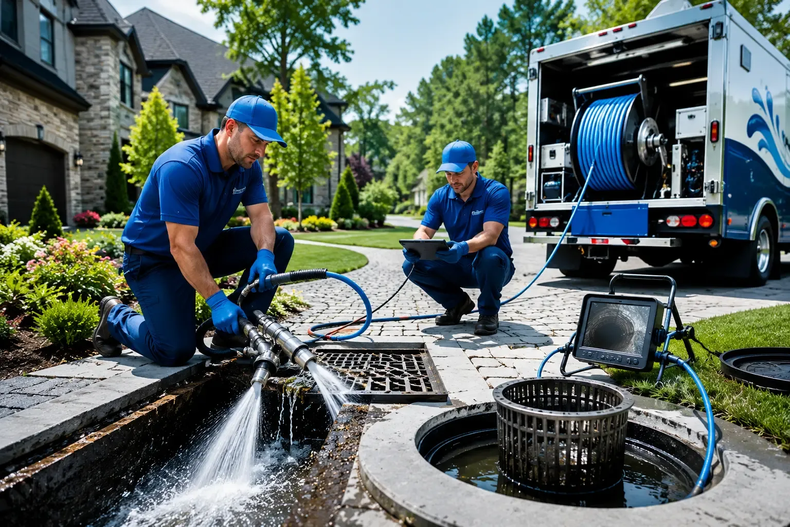 Local outdoor drain cleaning professionals in New Springfield, OH